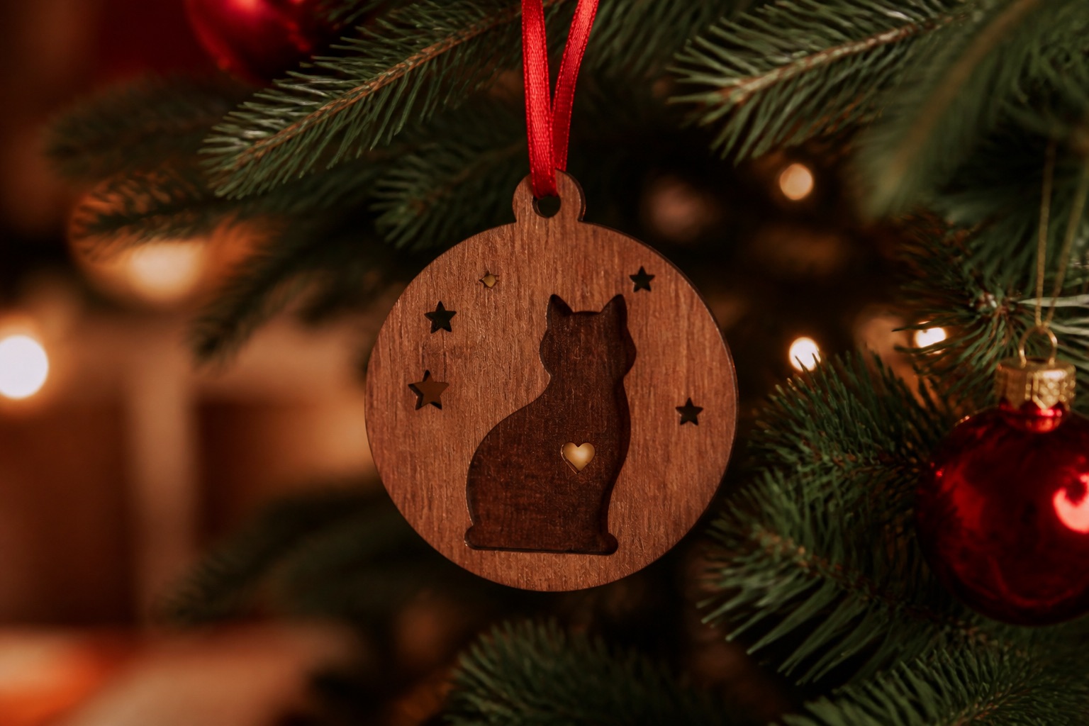 Cat Christmas Ornaments — a personalized Christmas ornament