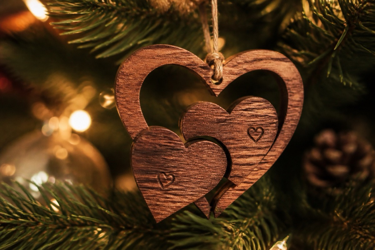 Couple Christmas Ornaments — a personalized Christmas ornament