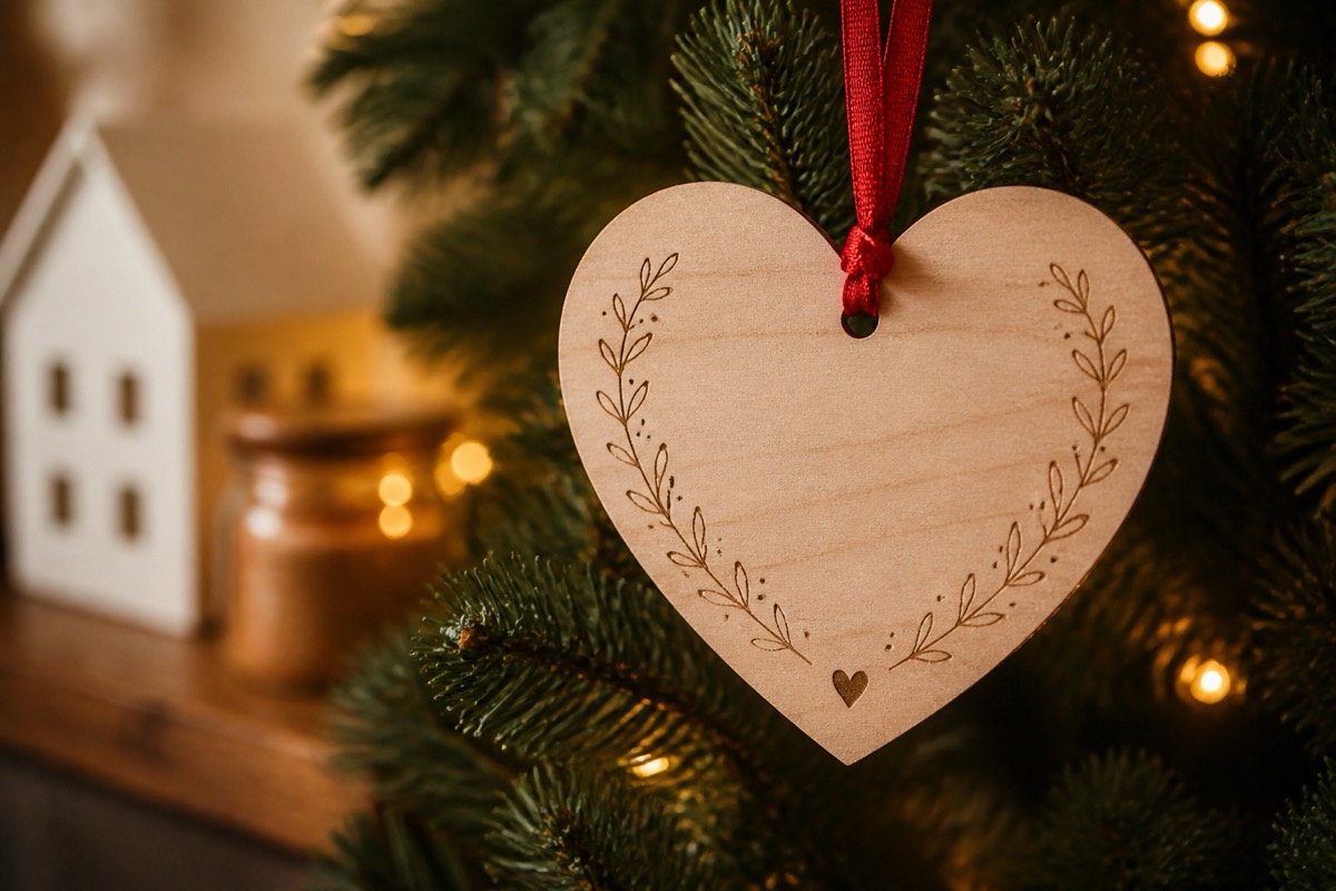 Engaged Ornaments — a personalized Christmas ornament