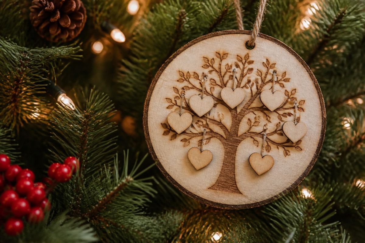 Grandparent Ornaments — a personalized Christmas ornament