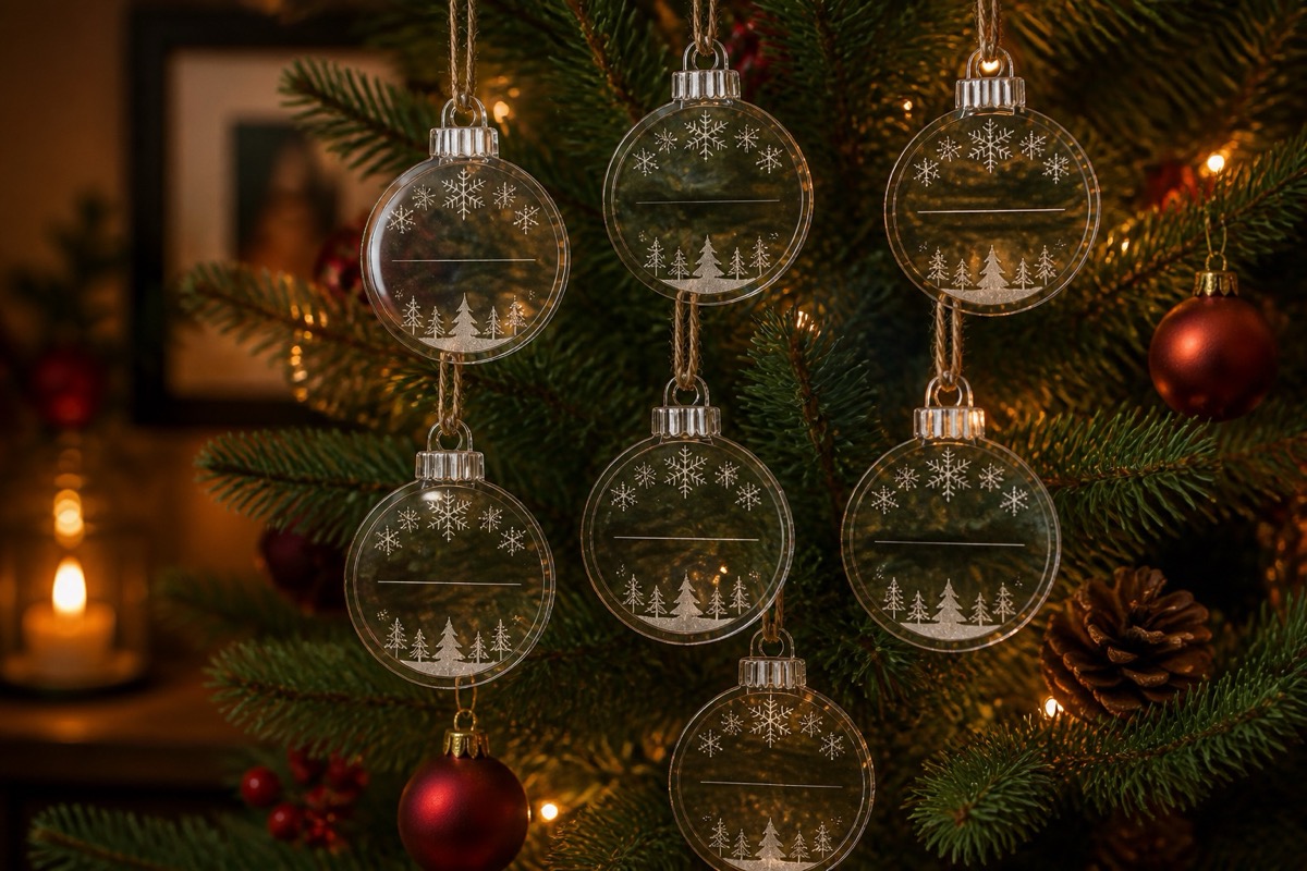 Christmas Ornament Sets — a personalized Christmas ornament